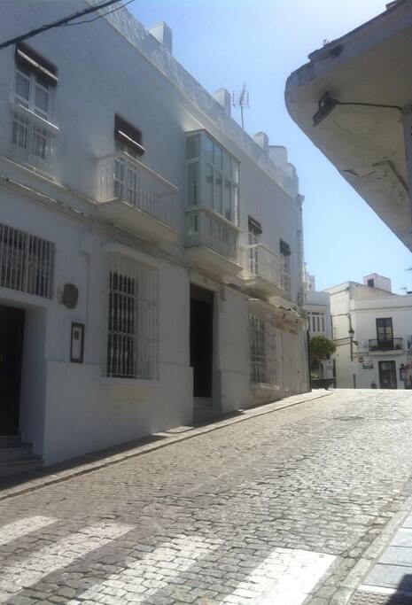 Fachada del edificio.