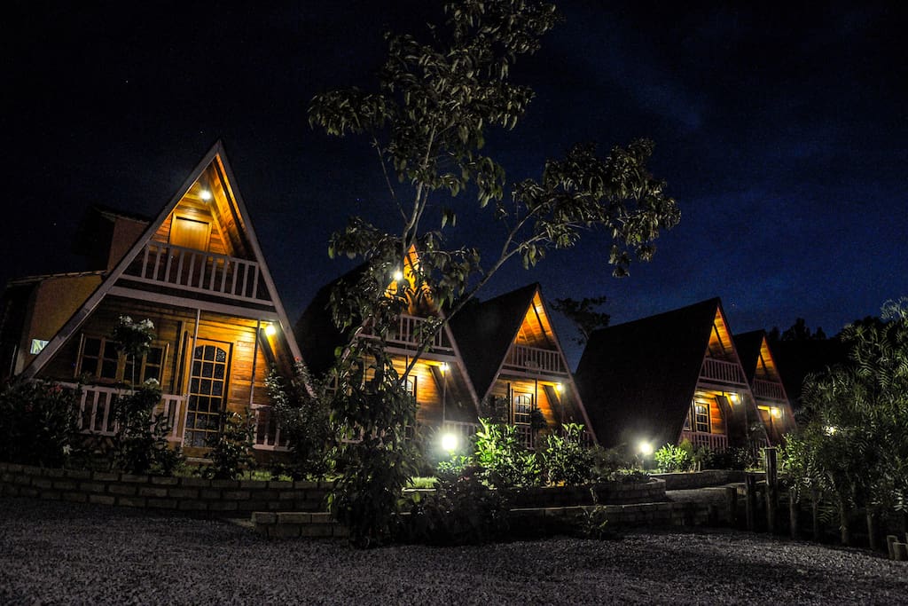 Fachada Iluminada