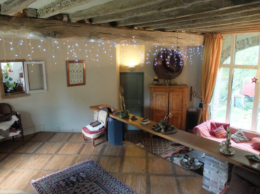 Salon / Salle à manger(sur 2 niveaux)