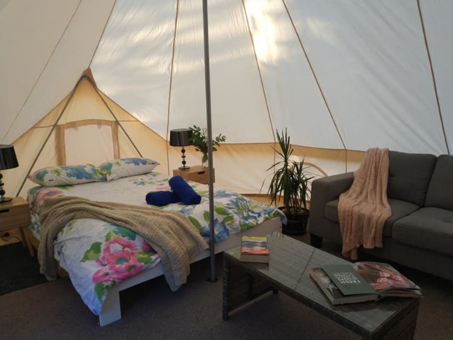 Zeehan Bush Camp Luxury Family Glamping tent Tents for Rent in