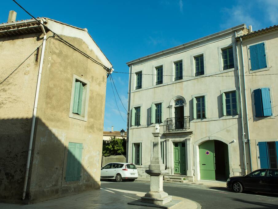 Property front entrance