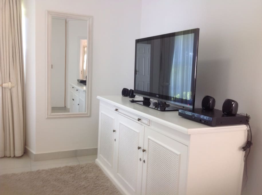 TV in bedroom