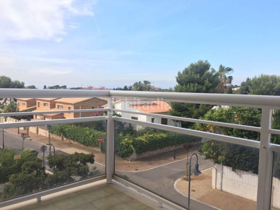 Sea views from the terrace