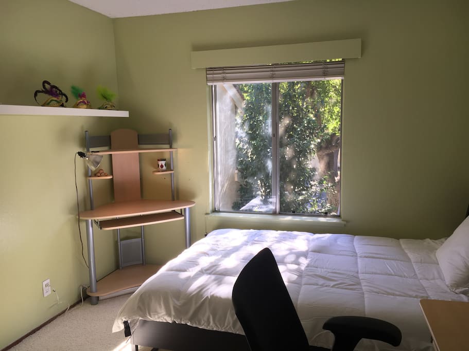 Full size bed with new mattress