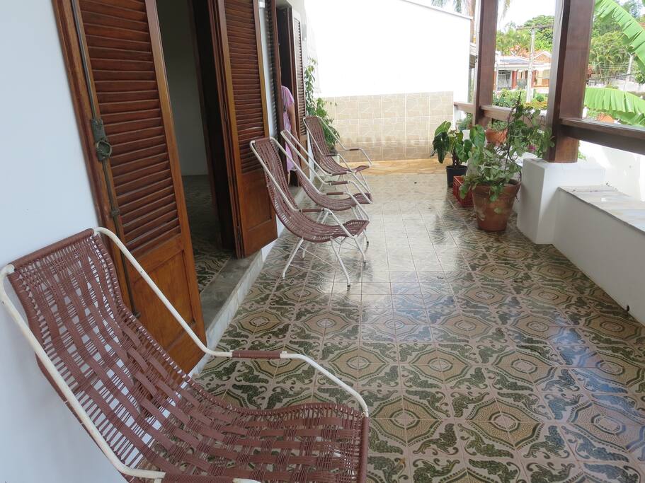 Area estilo casa de fazenda
