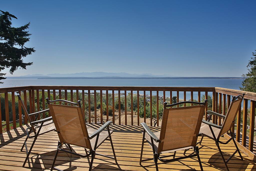 View from living room/Deck