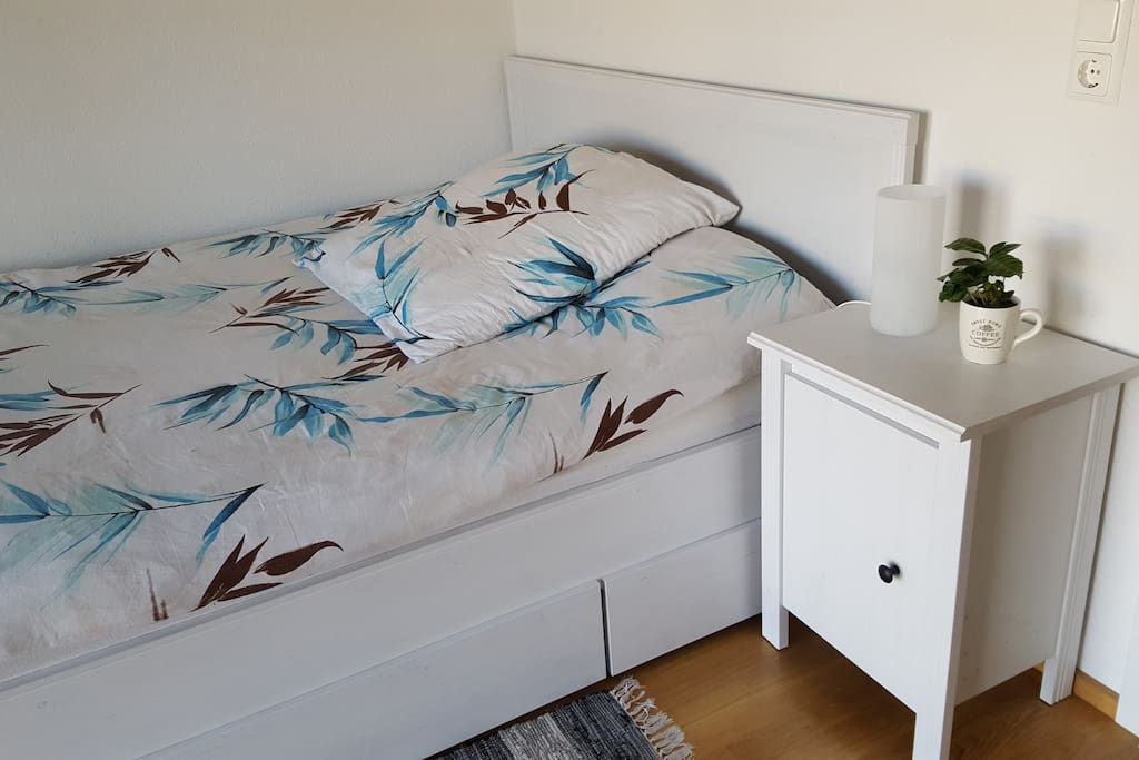 Comfortable double bed