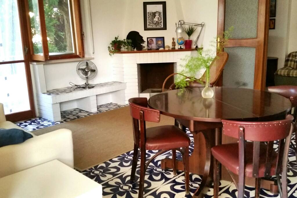 the living room