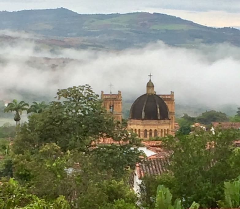 Vista desde la casa