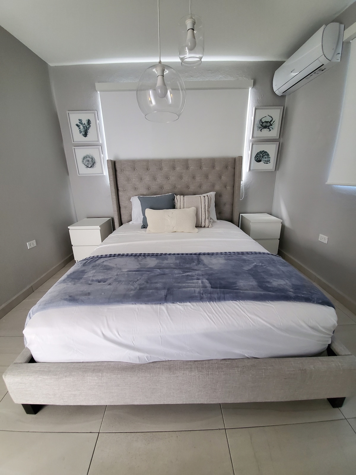 Spavaća soba br. 2, madrac za veći bračni krevet (ukras za plažu)