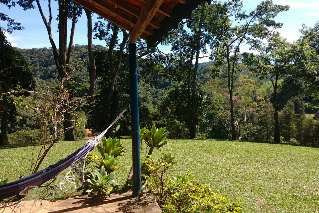 Tranquilidade nas redes da varanda
