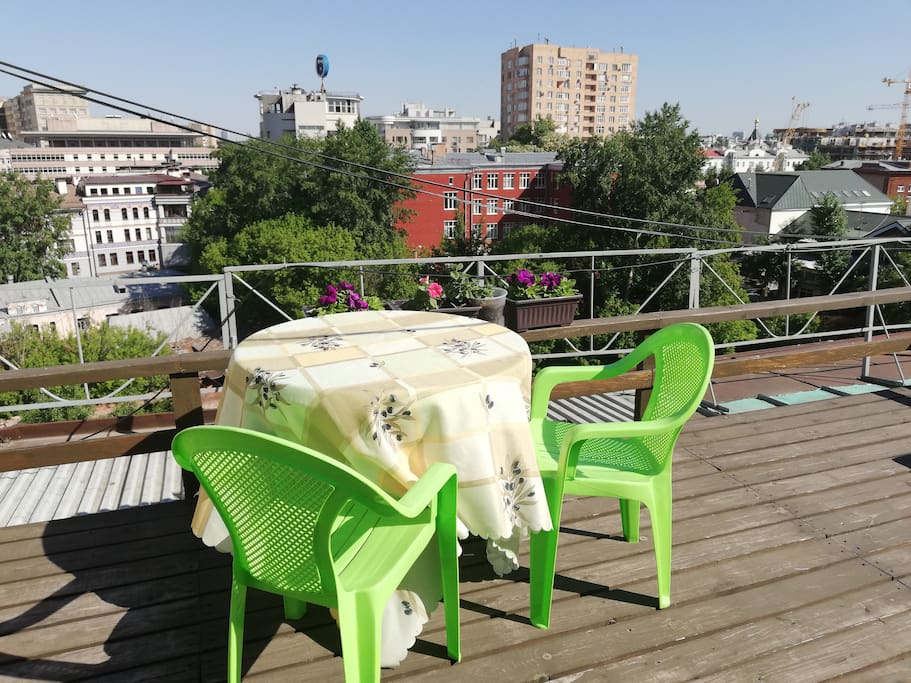 Terrace with view
