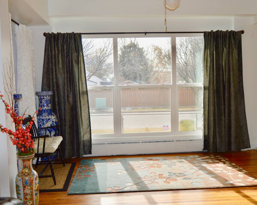 Front room has a lovely Picture Window.