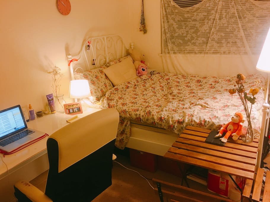 This is the bedroom that you will be staying