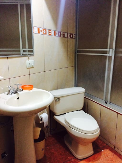 Baño privado con ducha.