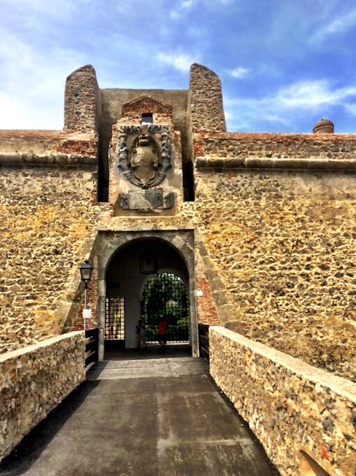entrance of the fortress