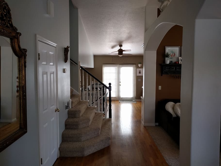 Entryway view into home