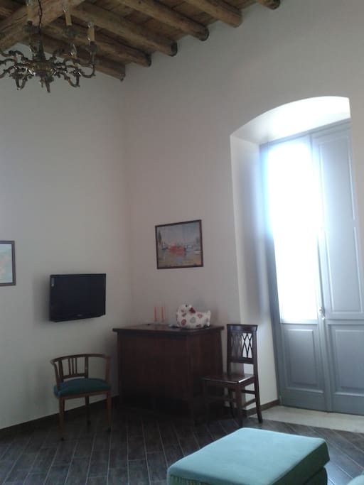 living room - dining room