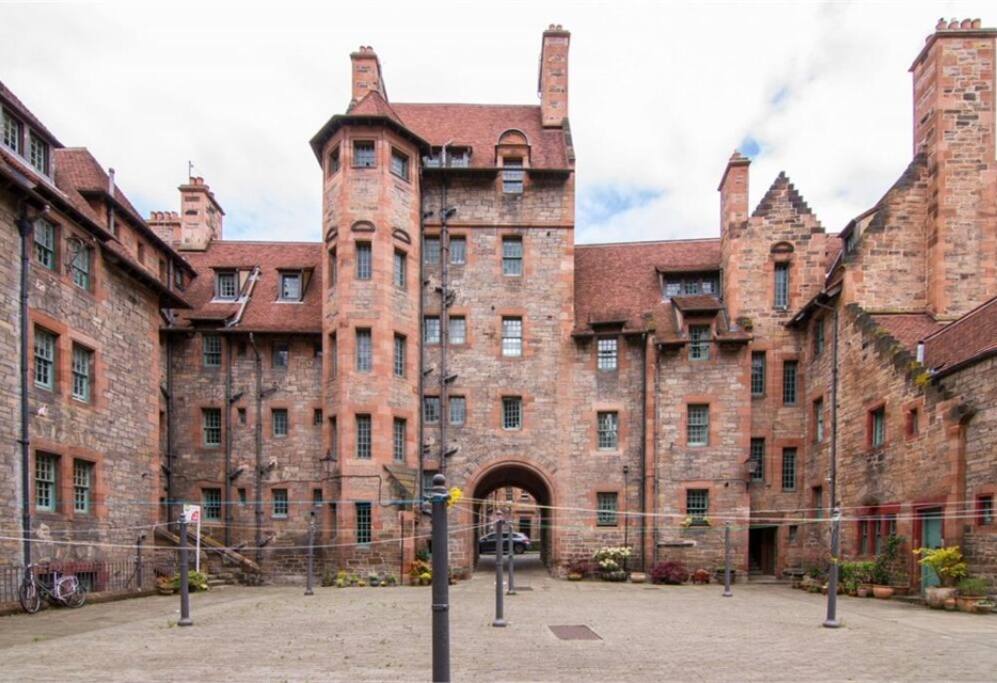 This is the courtyard
