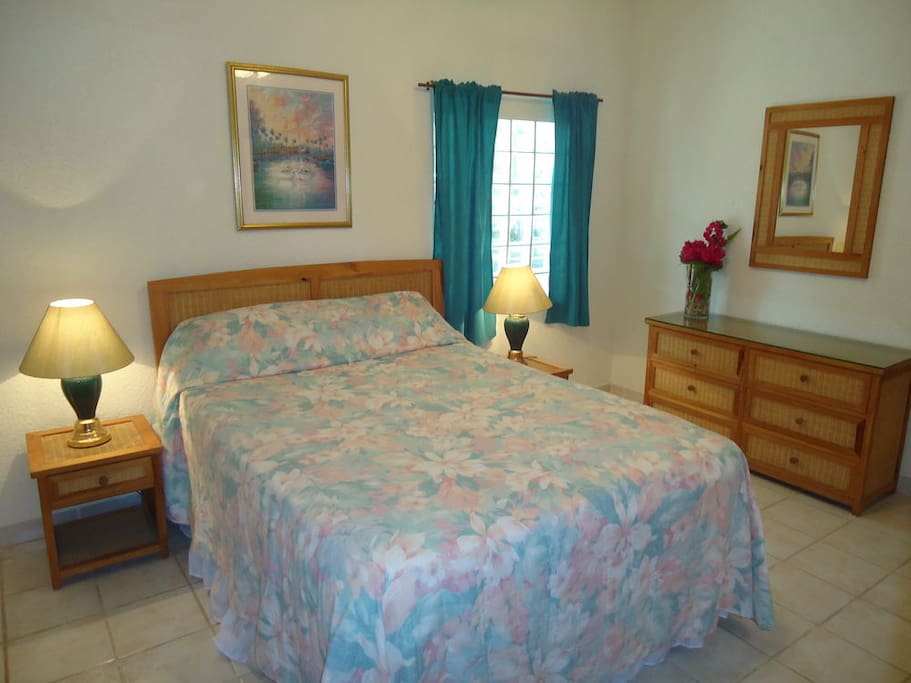 spacious bedroom