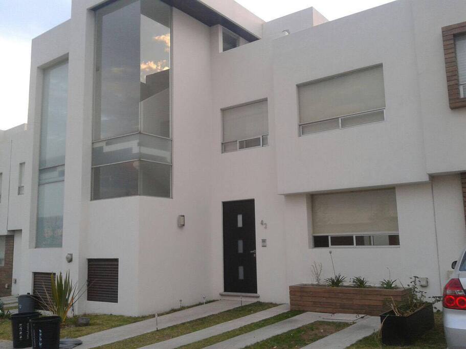 Vista exterior de la casa