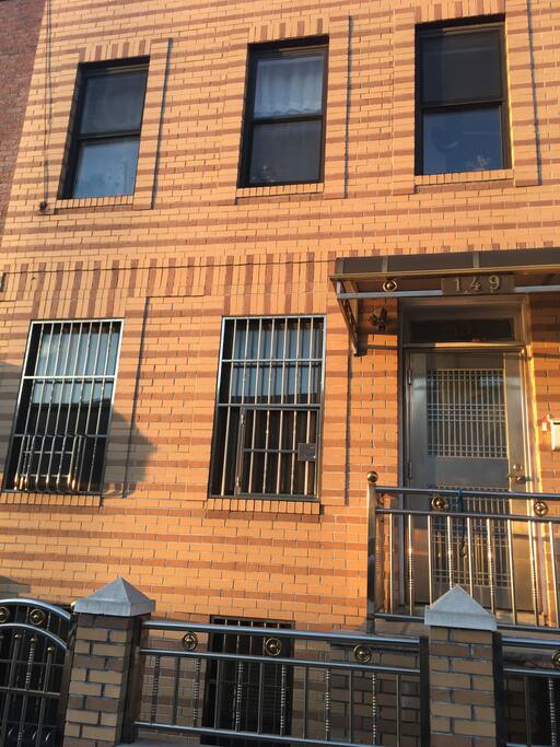 Front of the house.