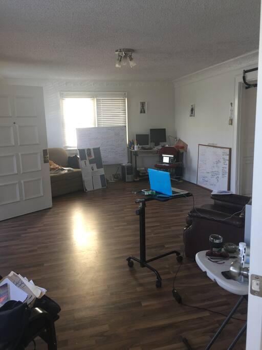 Living room/work-space