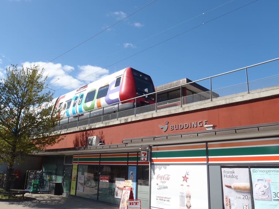 10 min. walk from the train station