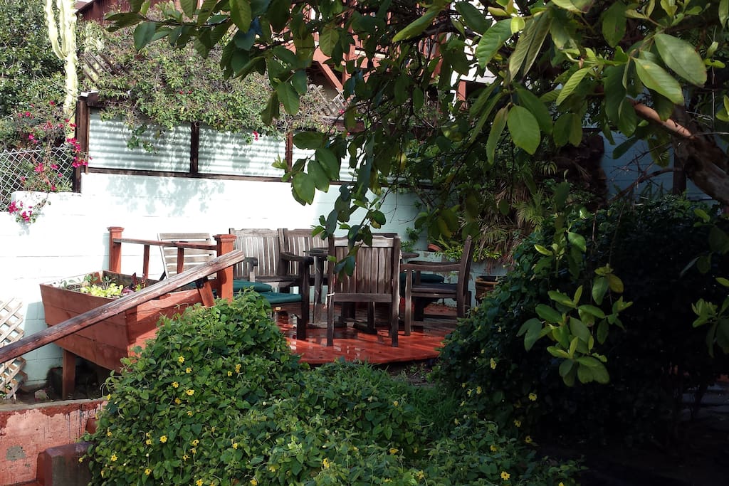 Outdoor space to enjoy the sun.