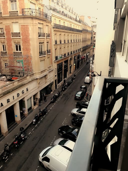 Vue sur terrasse
