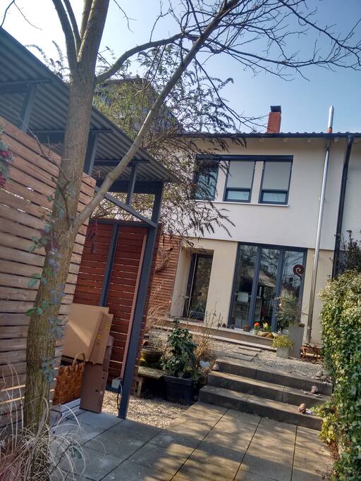 Ansicht des Hauses