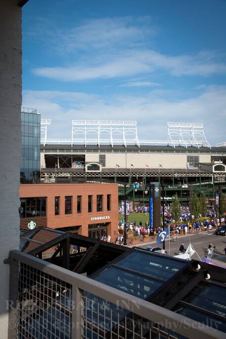 View of Wrigley Field