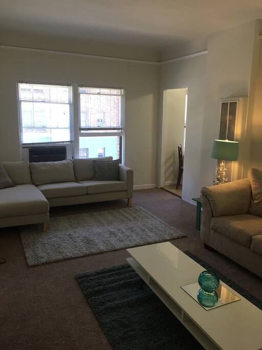 Air conditioner wall unit as well as heater.