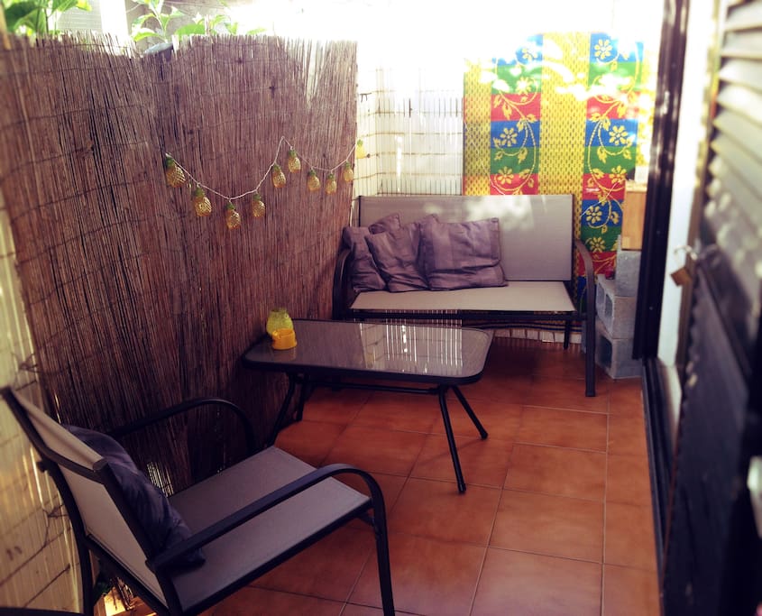 Terrasse.