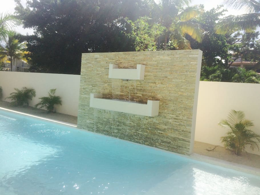 Double Waterfall For Ambiance.