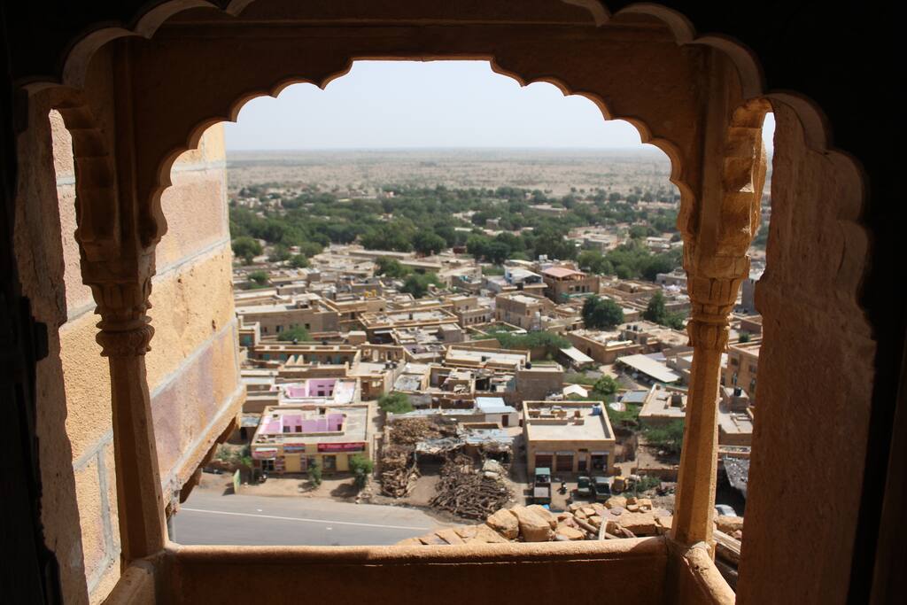 The view of the city from the Balcony of the room!