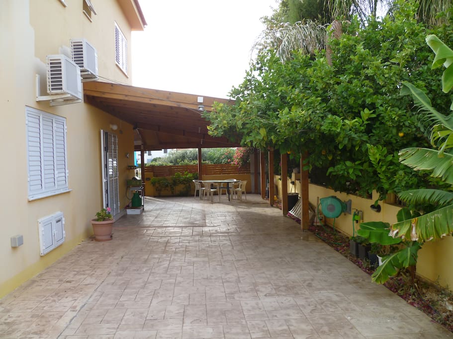 More of patio