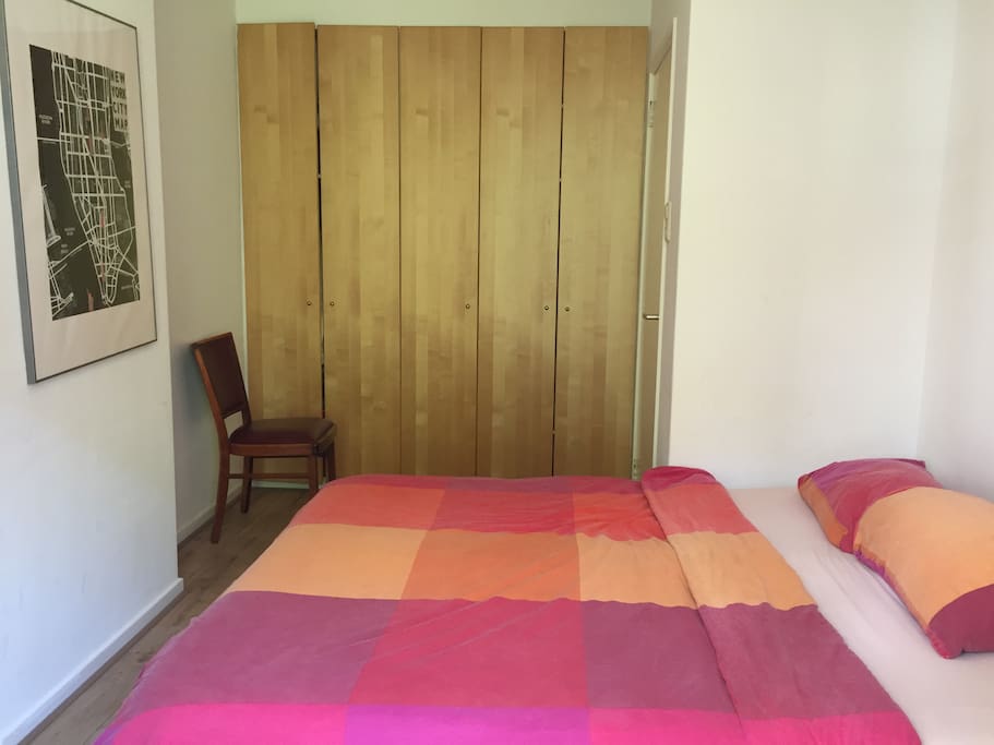 Bedroom (you can use one closet)