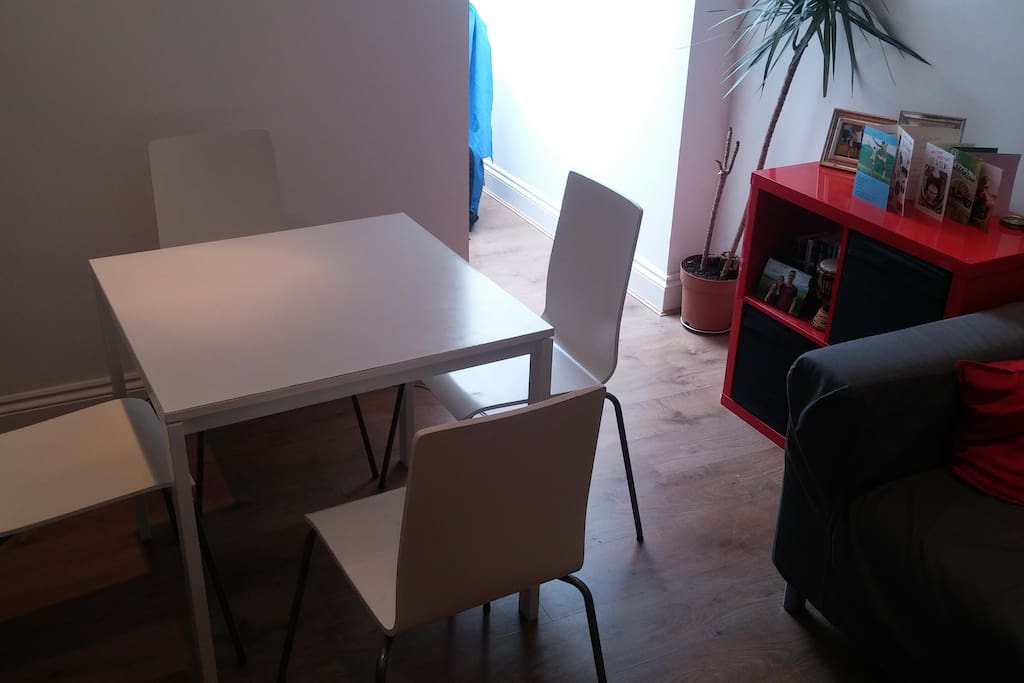 Living room dining table