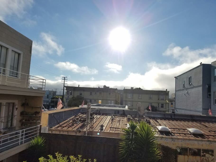 View from the deck