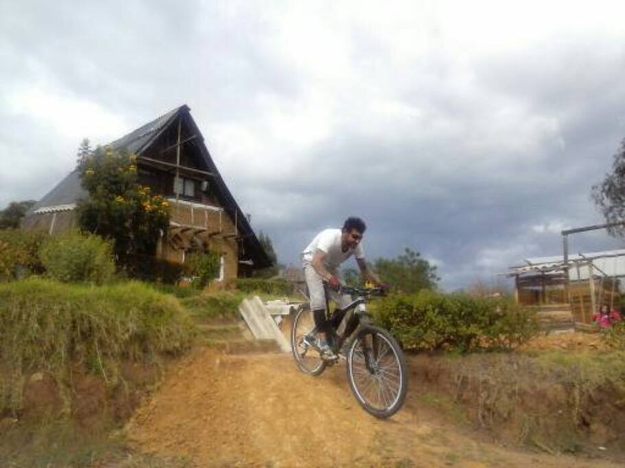 espacio para los amantes de la bicicleta