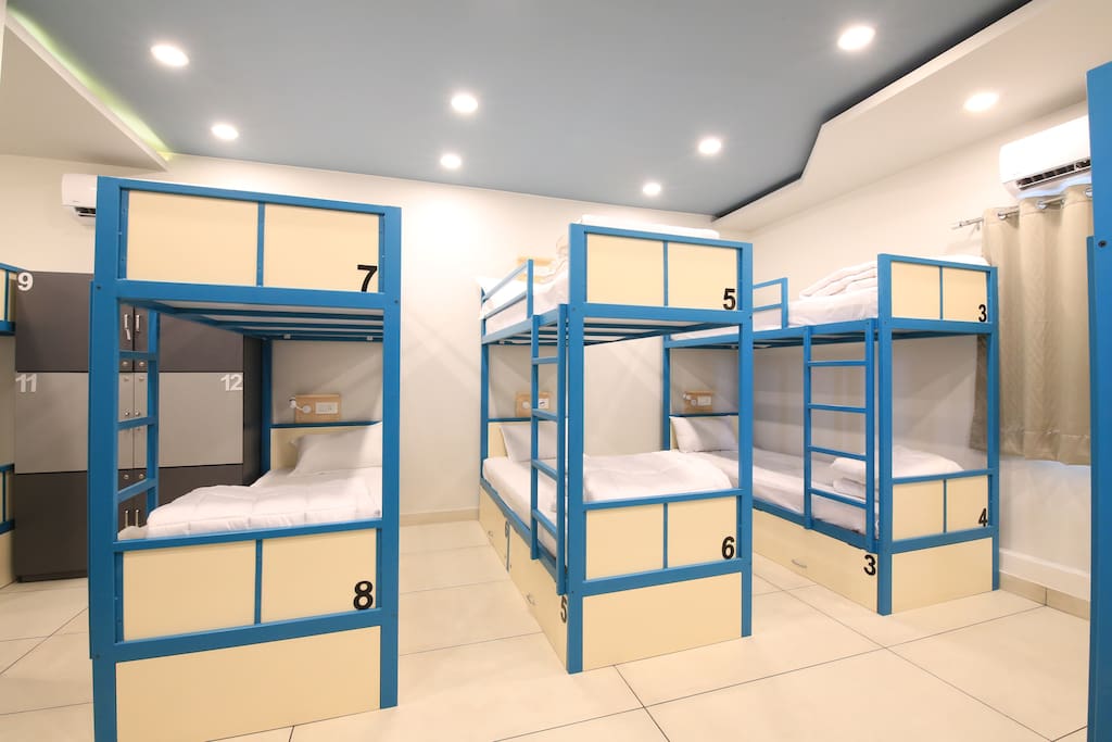 10 Bed Mixed Dormitory Room