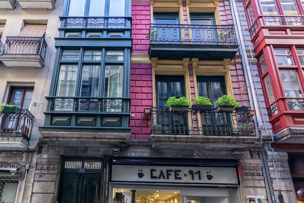 fachada de la casa