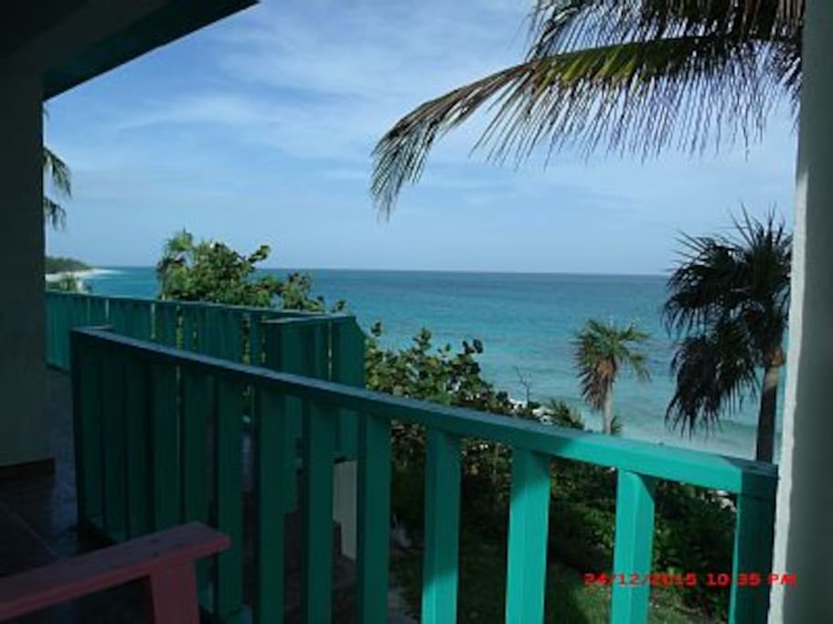 View from On the Dune's beachfront deck.