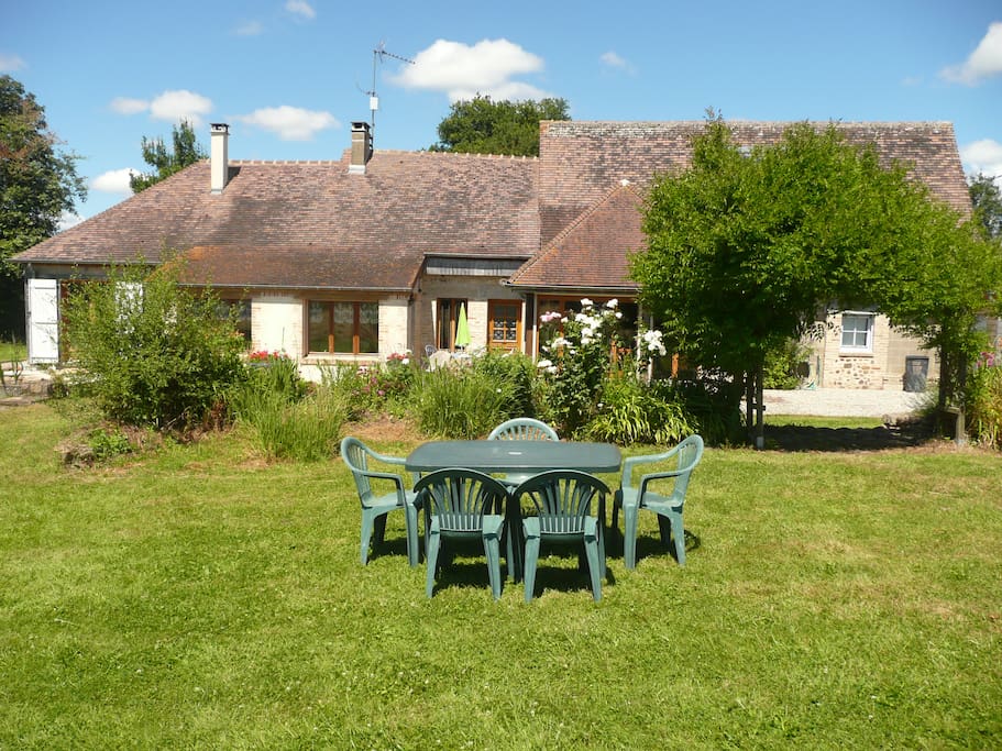 vue coté jardin