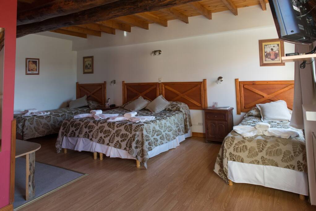Habitación cuádruple matrimonial