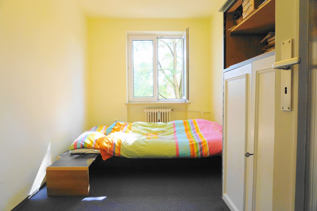 Welcome to the cozy bedroom.
