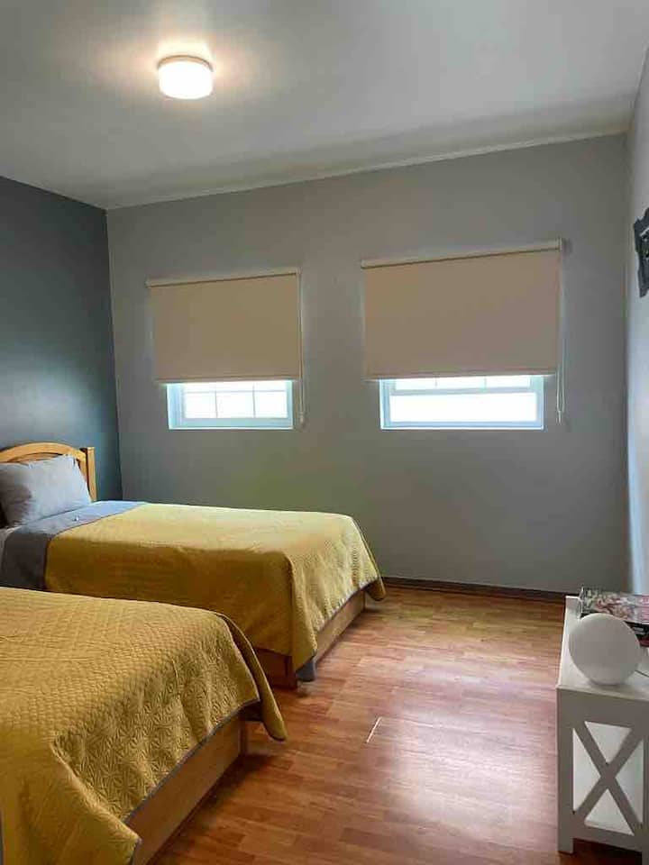 Due camere da letto doppie con armadio