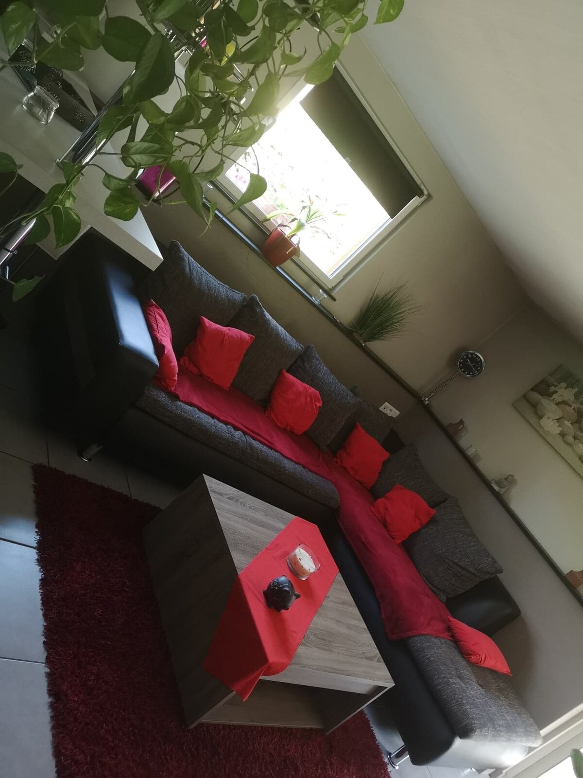 טרקלין עם טלוויזיה 