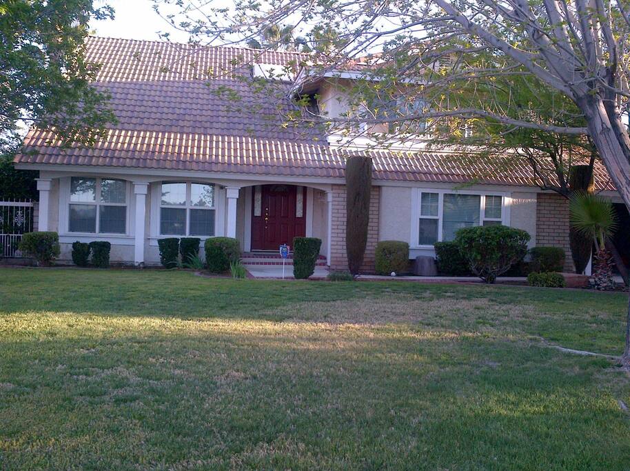 Front of the house